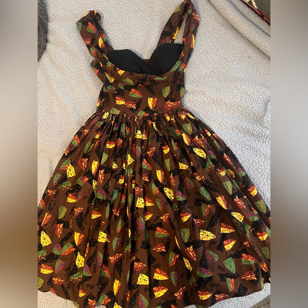 EUC Hard to Find Bernie Dexter Tiki Dress